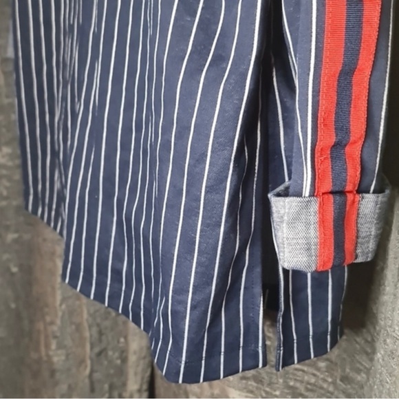 Crave Fame Striped Blazer Jacket Size XL - Picture 2 of 5